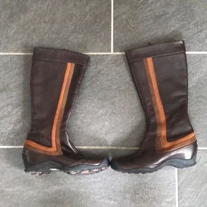 Merrell Eden Peak Leather and Suede Boots